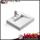 fancy wall hung corner basin design for home 1