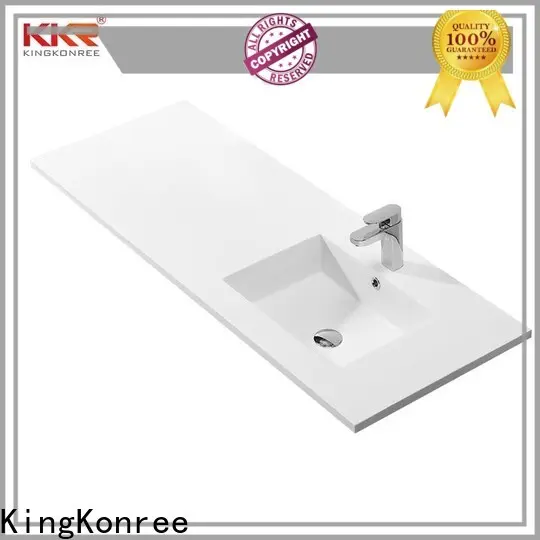KingKonree slope ctm basin cabinets manufacturer for bathroom 1