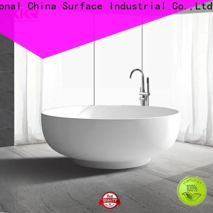 KingKonree solid surface freestanding tub free design for shower room1 1