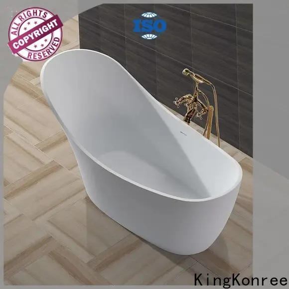 KingKonree freestanding soaking bathtub OEM for family decoration 1