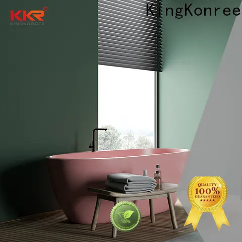 high-end round freestanding bathtub OEM for family decoration 1