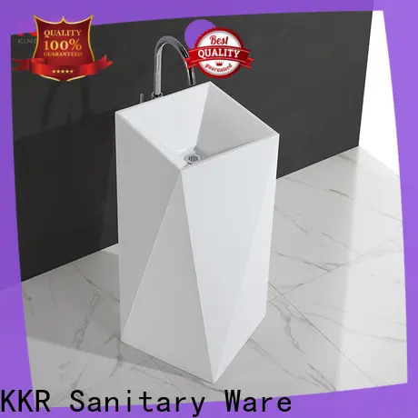 KingKonree freestanding basin manufacturer for motel 1
