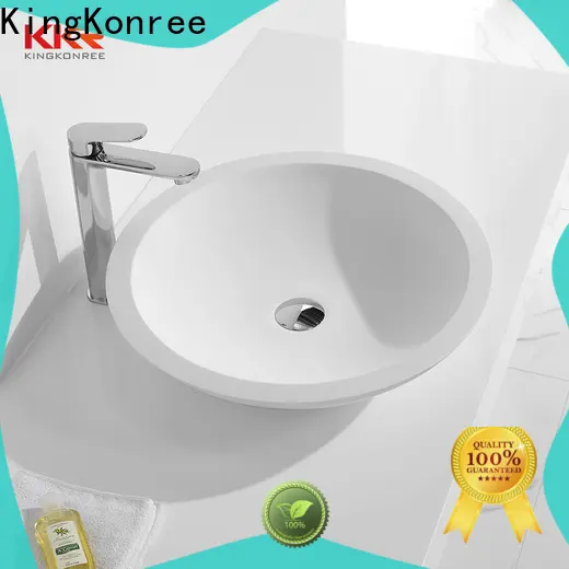 KingKonree above counter vessel sink supplier for restaurant 1