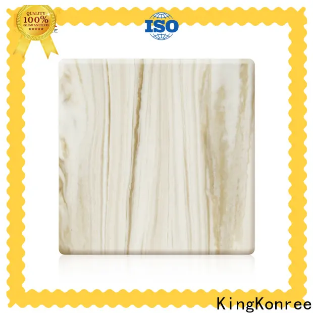 KingKonree acrylic solid surface sheet manufacturer for room 1
