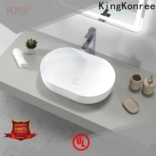 KingKonree above counter vessel sink customized for room1 1
