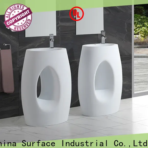 KingKonree marble bathroom sink stand supplier for motel 1