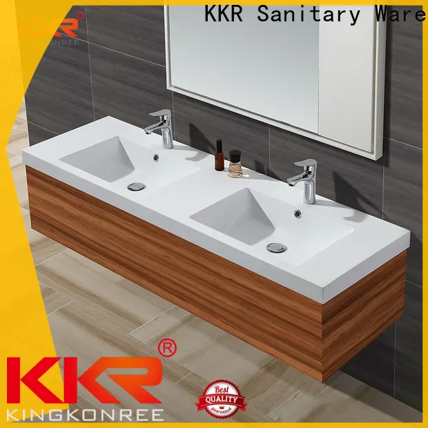 KingKonree basin mirror with storage design for motel 1