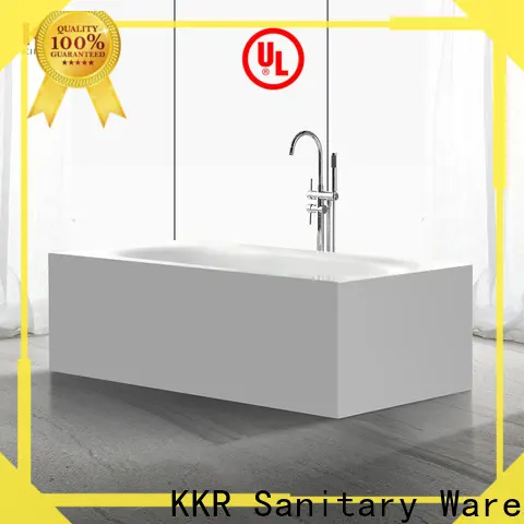 KingKonree artificial stone bathtub supplier for bathroom 1