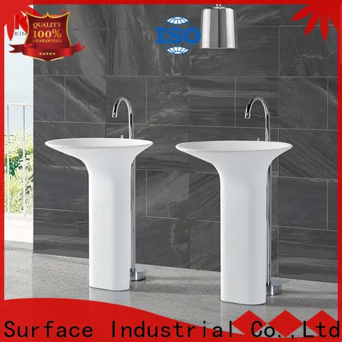 KingKonree height freestanding bathroom basin design for home 1