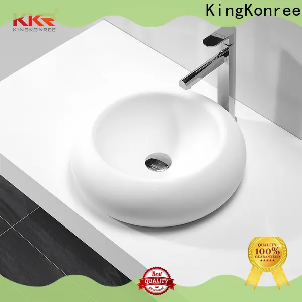 KingKonree above counter sink bowl cheap sample for room2 1