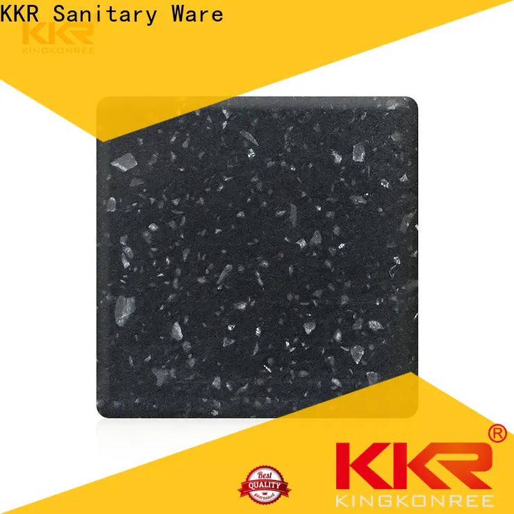KingKonree yellow solid surface sheets for sale manufacturer for restaurant 1