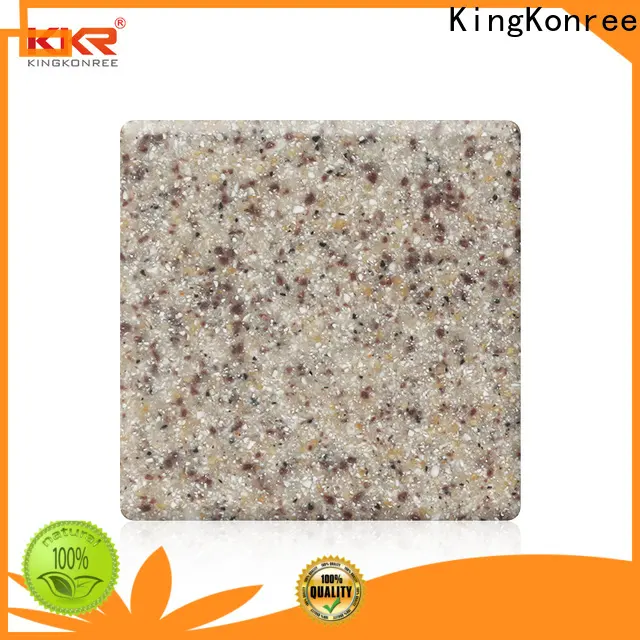 blue solid surface sheets customized for hotel 1