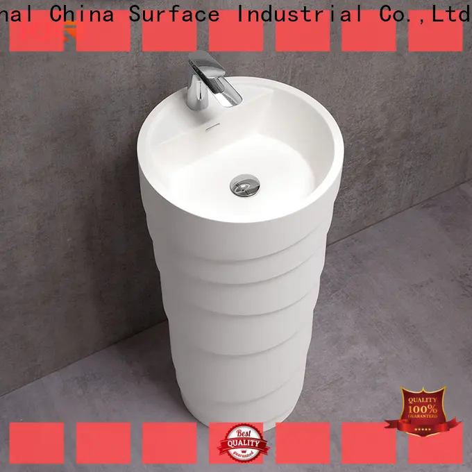 thick floor standing basin manufacturer for motel 1