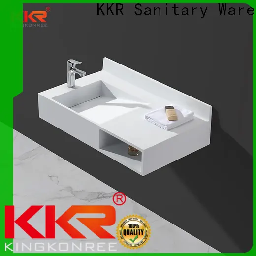 KingKonree wall hung basin 500mm design for home 1