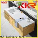 KingKonree double basin cabinet sinks for hotel 1