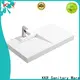 white small wall sink sink for bathroom 1