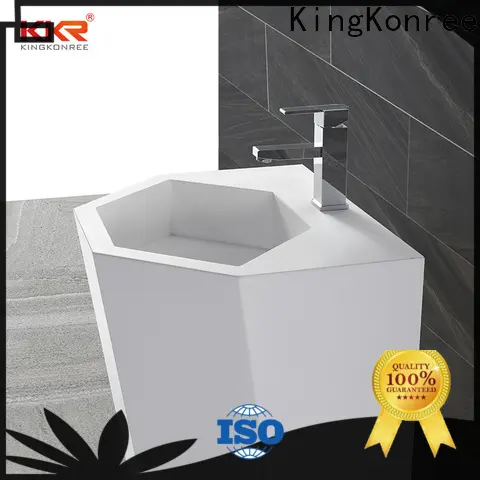 KingKonree white bathroom sink stand manufacturer for home 1