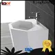 KingKonree white bathroom sink stand manufacturer for home 1