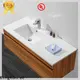 quality round basin with cabinet supplier for toilet 1