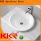 KingKonree black above counter basin round at discount for hotel 1