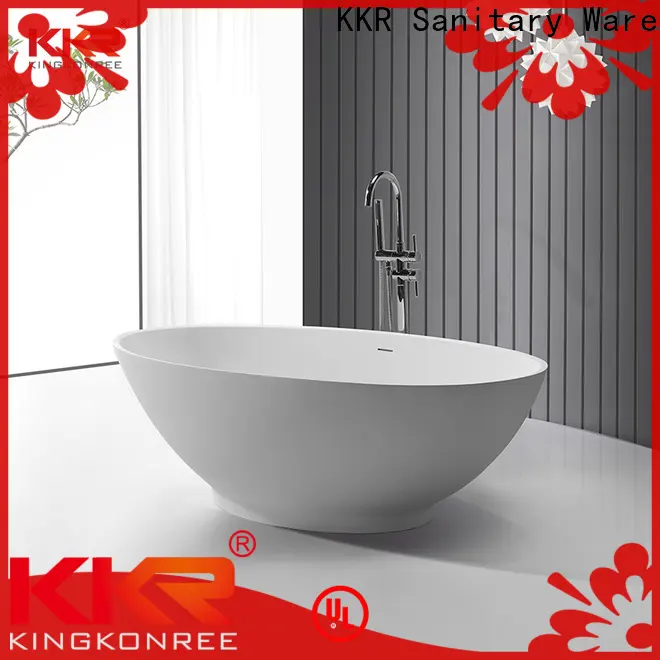 matt free standing acrylic bathtubs custom for hotel 1