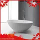 matt free standing acrylic bathtubs custom for hotel 1