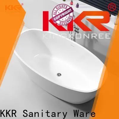 KingKonree hot-sale freestanding acrylic soaking tubs ODM for shower room 1