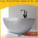 KingKonree solid surface bathtub OEM for family decoration1 1
