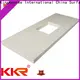 KingKonree quartz stone 56 inch bathroom vanity top customized for home 1