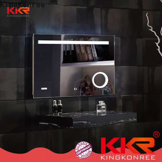 unique decorative bathroom mirrors supplier for hotel 1