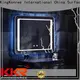square mirror aluminium frame led supplier for hotel 1
