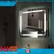 artificial led mirror makeup customized design for hotel 1