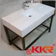 KingKonree tops marble bathroom worktop latest design for motel 1