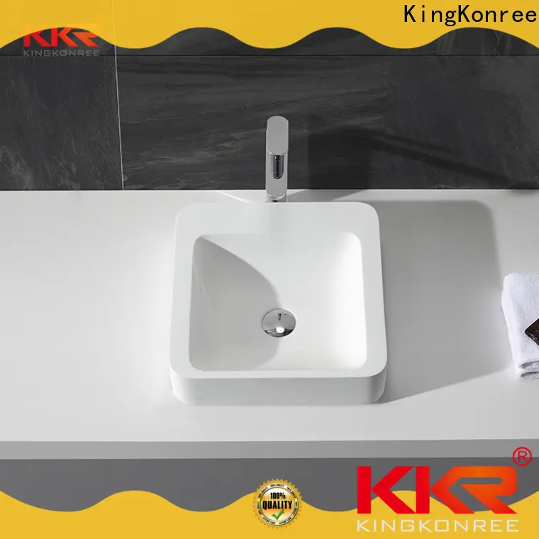 KingKonree best quality small above counter bathroom sinks design for room 1