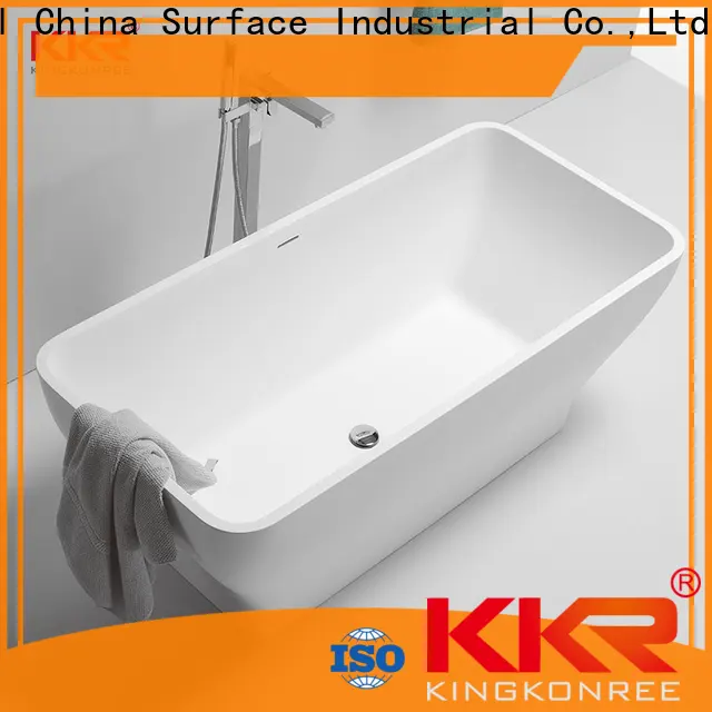 KingKonree bulk production freestanding bath manufacturer for hotel 1