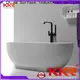 KingKonree durable resin stone bathtub free design for shower room 1