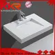 KingKonree stable pedestal sink wall mount design for toilet 1