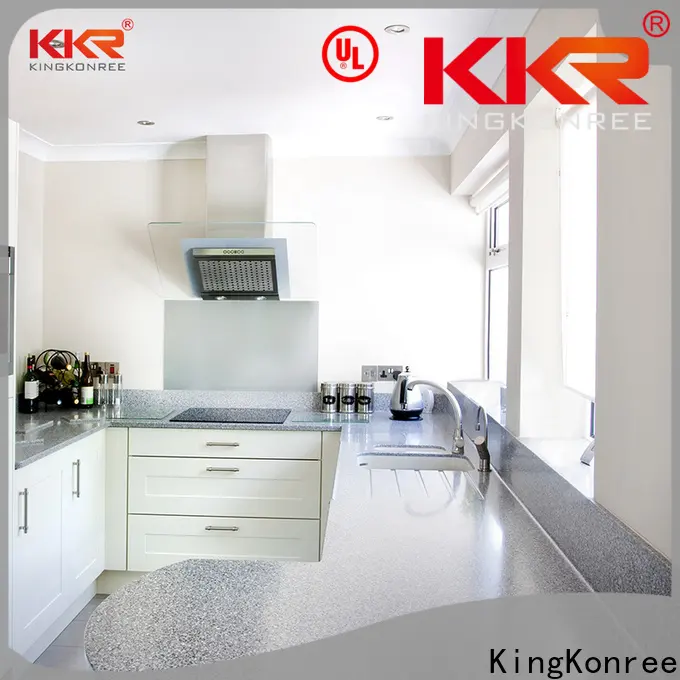 KingKonree tops acrylic kitchen worktop factory price for home 1
