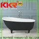 KingKonree finish solid surface bathtub free design for family decoration 1