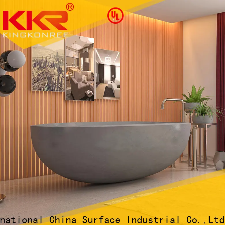 KingKonree hot selling free standing bathtubs for sale manufacturer for family decoration 1