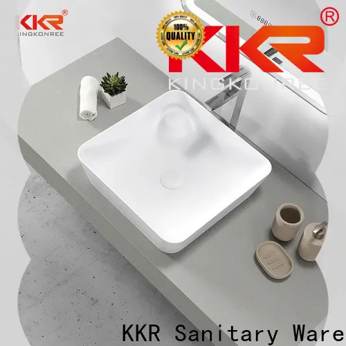 standard small countertop basin supplier for hotel 1