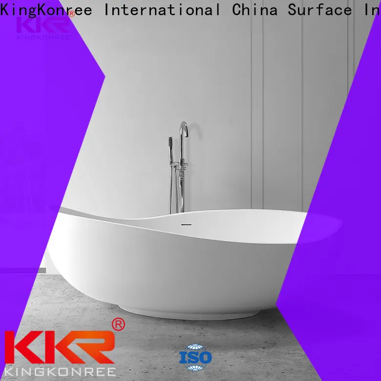 KingKonree contemporary freestanding tub OEM for hotel 1