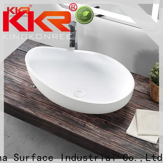 KingKonree square above counter basin manufacturer for hotel 1