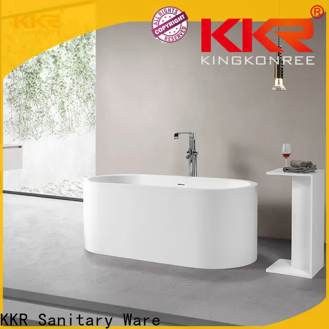 KingKonree resin freestanding bathtub supplier for shower room 1