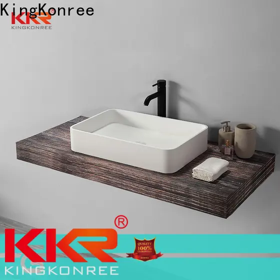 KingKonree bathroom sinks above counter basins design for hotel 1