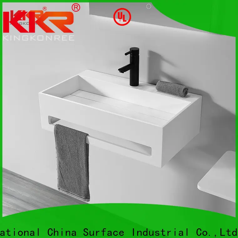 KingKonree long square wall mount sink manufacturer for bathroom 1
