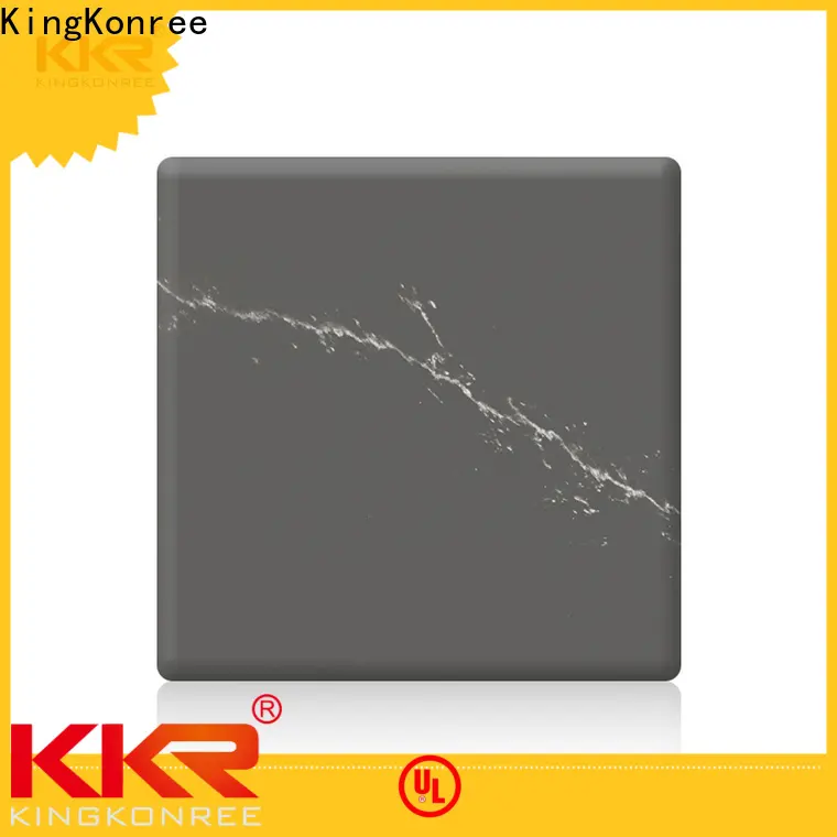 KingKonree buy solid surface sheets online manufacturer for indoors 1