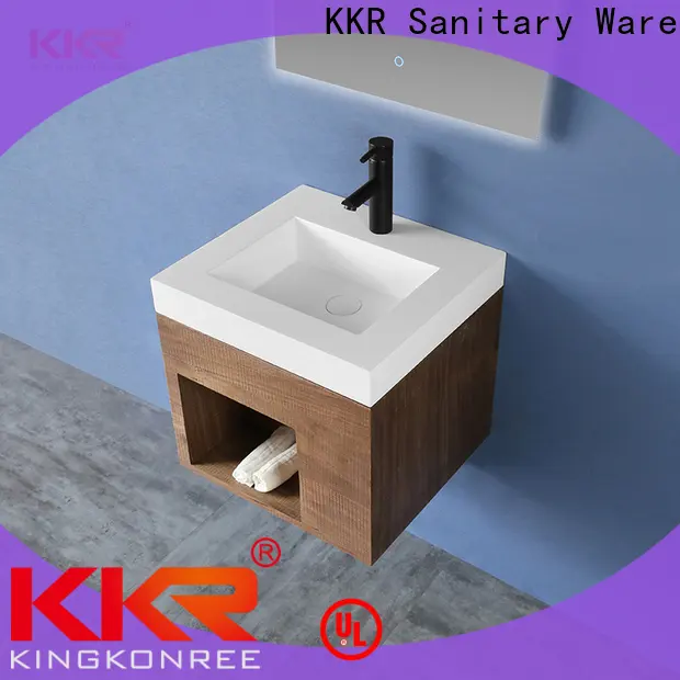 KingKonree white bathroom sink cabinet manufacturer for households 1