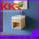 KingKonree floating bathroom cabinet latest design for motel 1