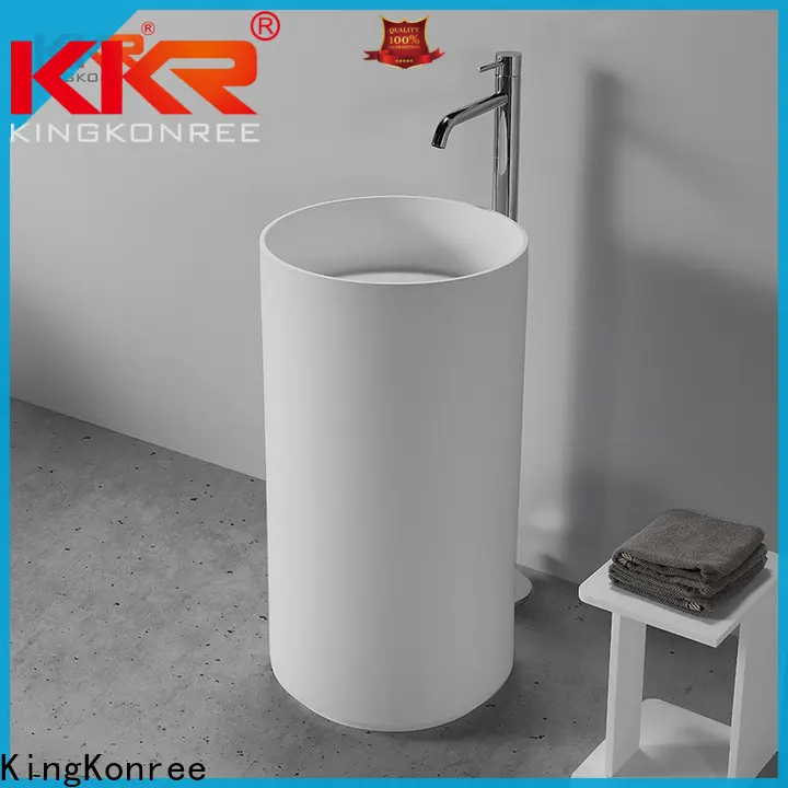 KingKonree Italian bathroom free standing basins customized for motel 1